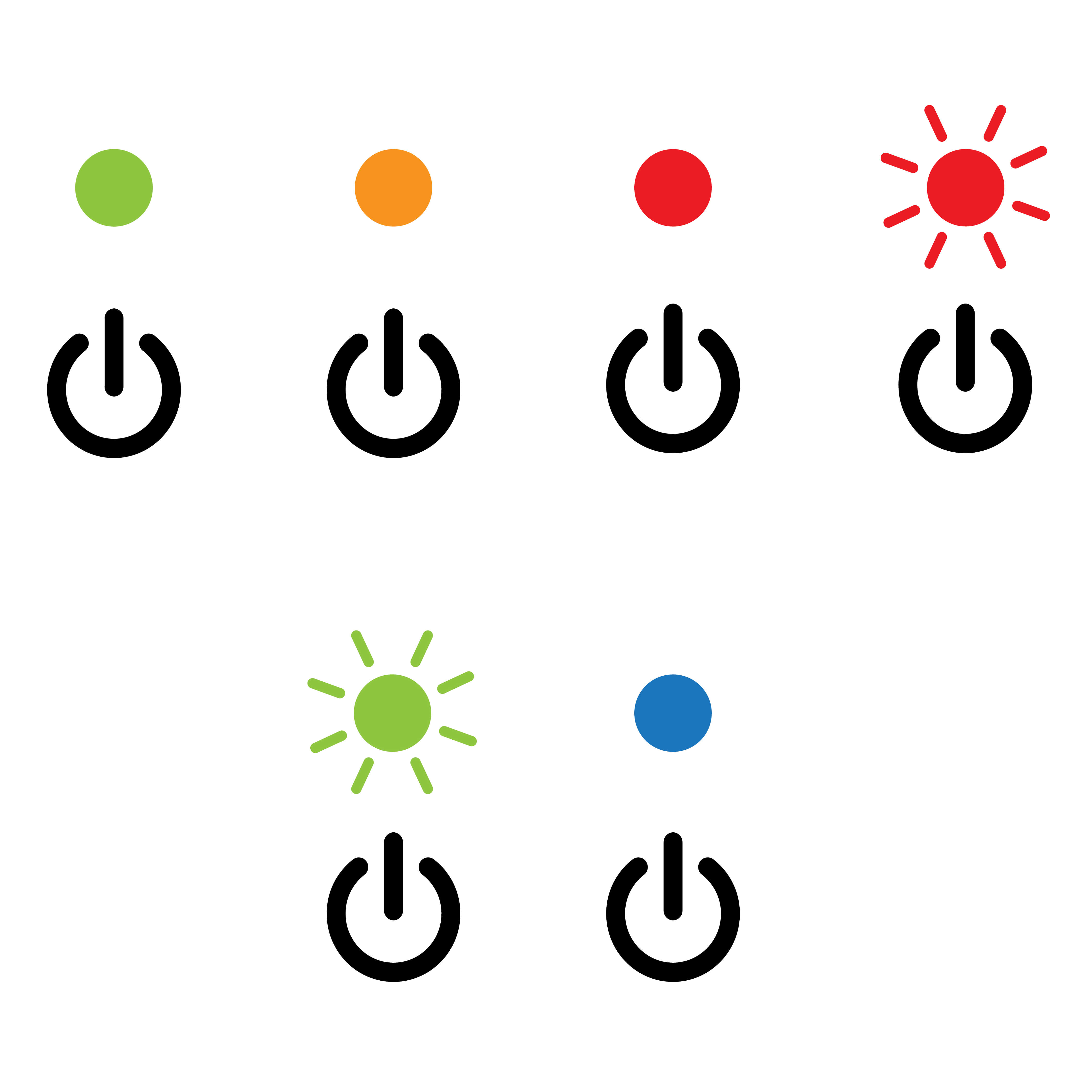 Power LED chart